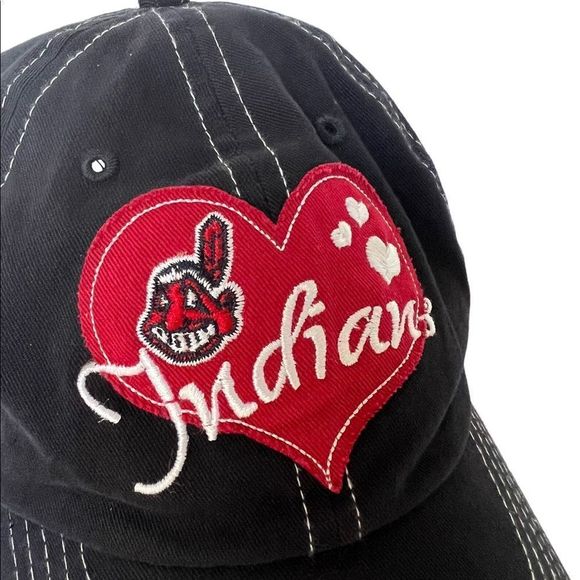Cleveland Indians Ball Cap Kid Size - Picture 2 of 9